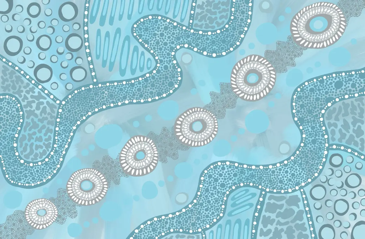 Currents of Connection, an original design by Freedom Jetson